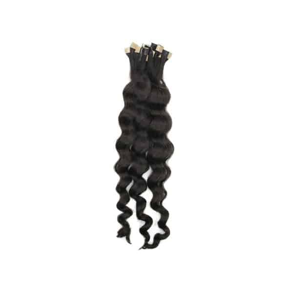 Body Wavy Black Tape 1 cm