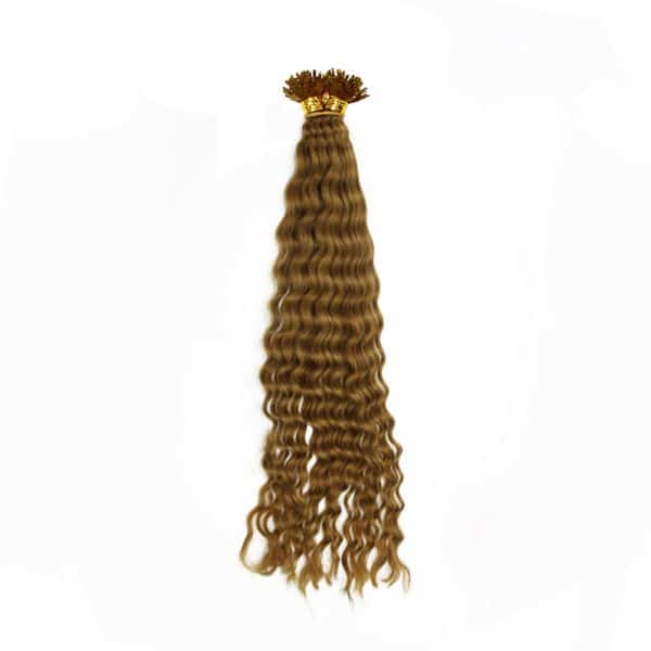 Luxury Deep Curly Light Color Y-Tip Hair Extensions