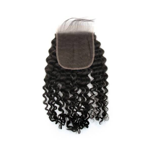 Deep Wavy Black Lace Closure