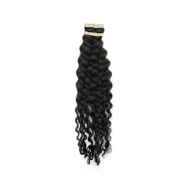 Deep Wavy Black Mini Tape