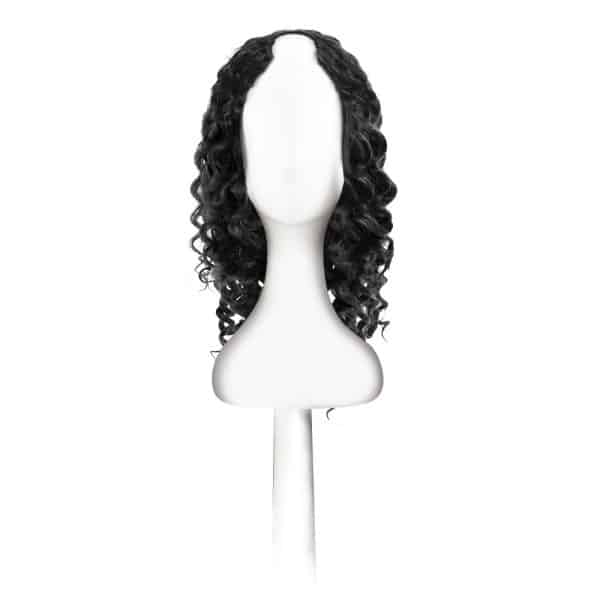 Deep Wavy Black U-part Wigs