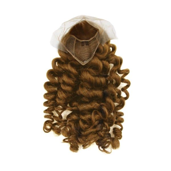 Deep Wavy Light Brown Lace Front Wig