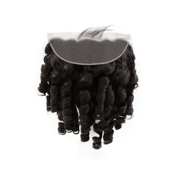 Fumi Curly Black Lace Frontal Hair Extension