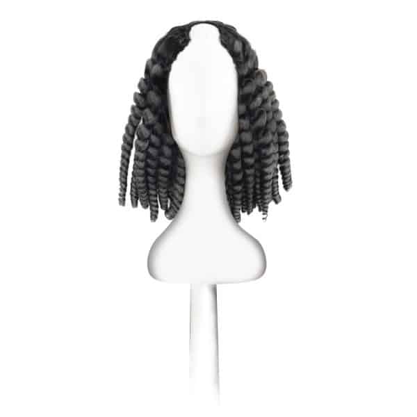 Kinky Curly Black U-part Wigs