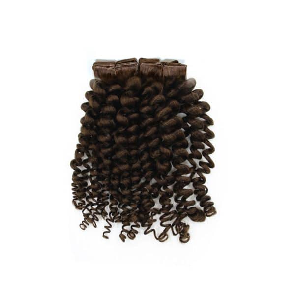 Kinky Curly Dark Brown Invisible Tape