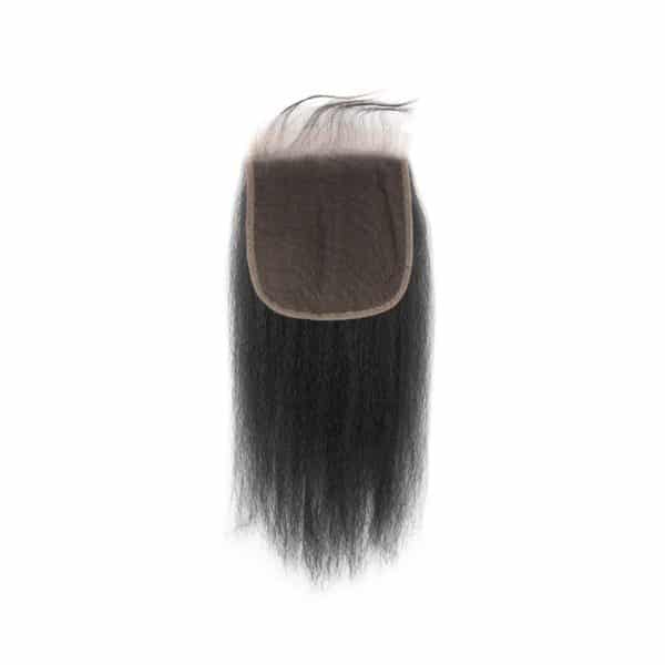 Kinky Straight Black Lace Closure