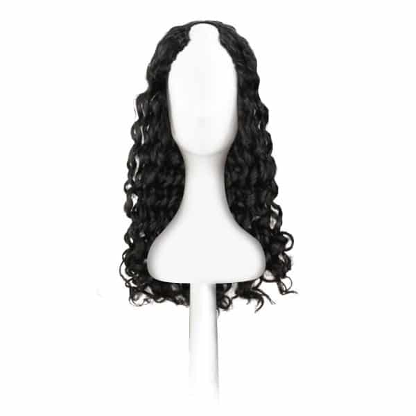 Loose Wavy Black U-part Wigs