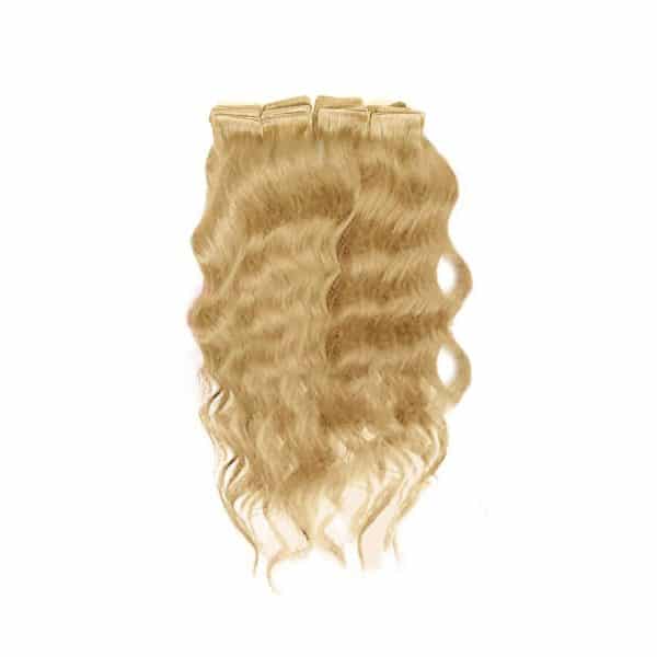 Loose Wavy Blonde Invisible Tape