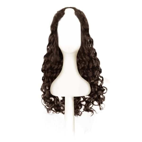 Loose Wavy Dark Brown U-part Wigs