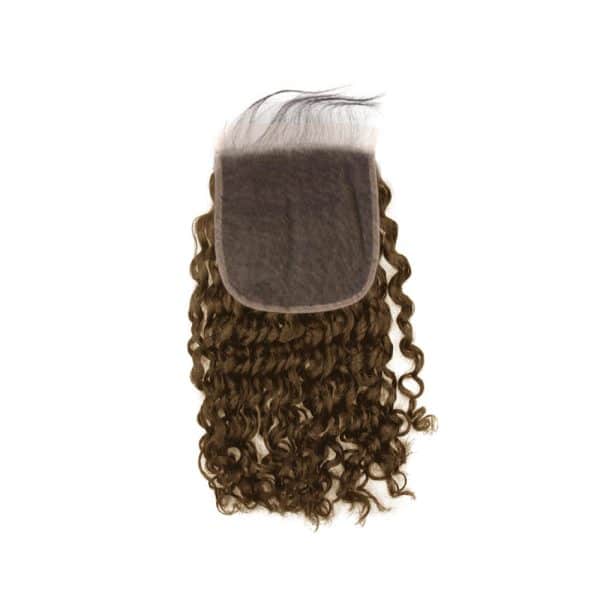 Loose Wavy Light Brown Lace Closure