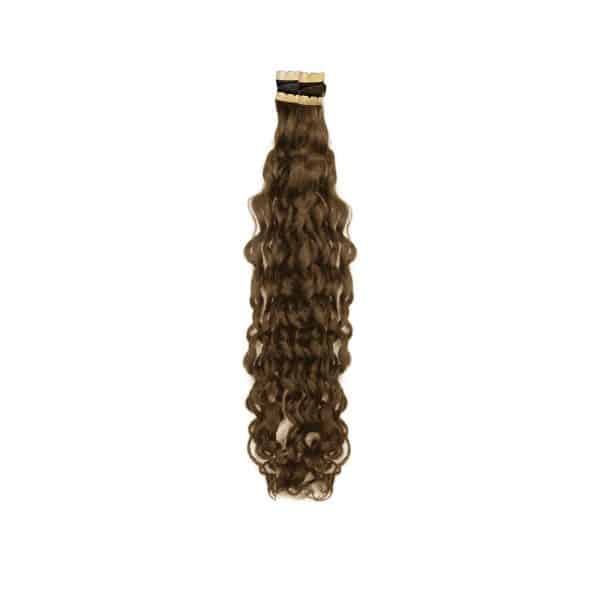 Loose Wavy Light Brown Mini Tape