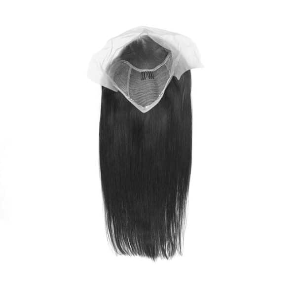 Straight Black Lace Front Wig