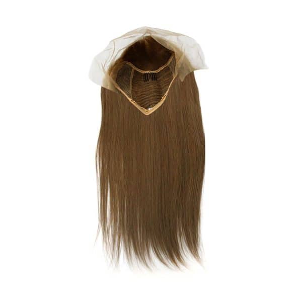 Straight Light Brown Lace Front Wig