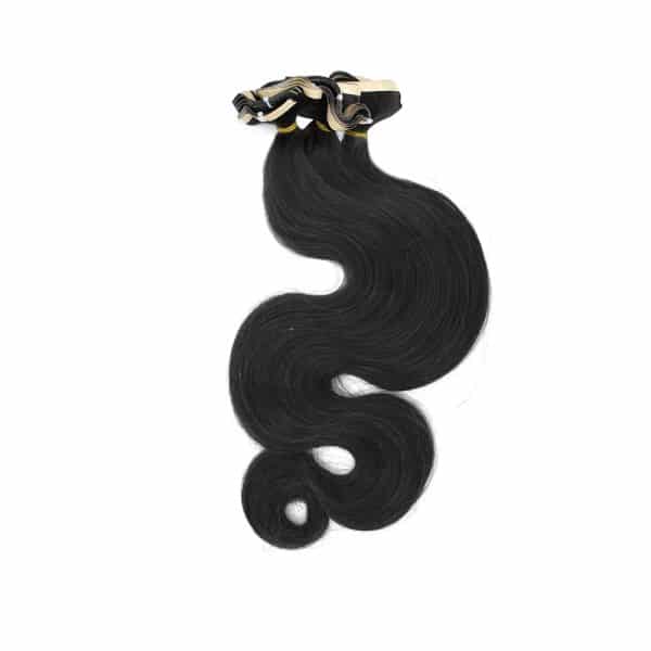 Water Body Wavy Black Long Tape