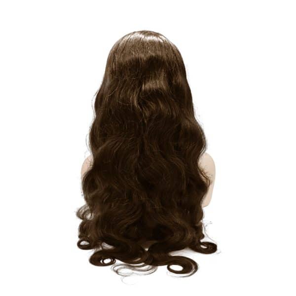 Water Body Wavy Dark Brown Full lace Wig