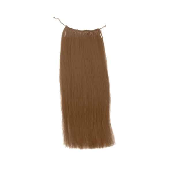 Light Brown Yaki Straight Micro Ring Hair Extensions