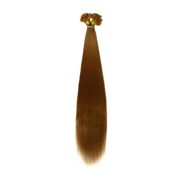 Luxury Yaki Straight Light Color U-Tip Hair Extensions