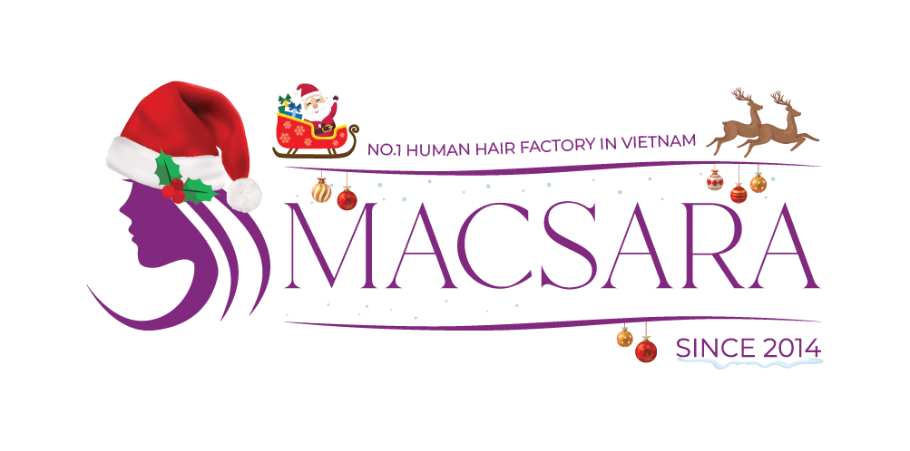 Macsara Hair Logo Christmas