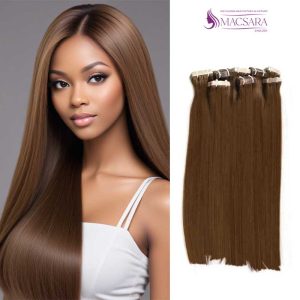 Yaki Straight Light Brown Normal Tape