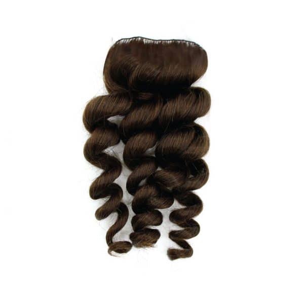 Body Wavy Dark Brown Feather Weft