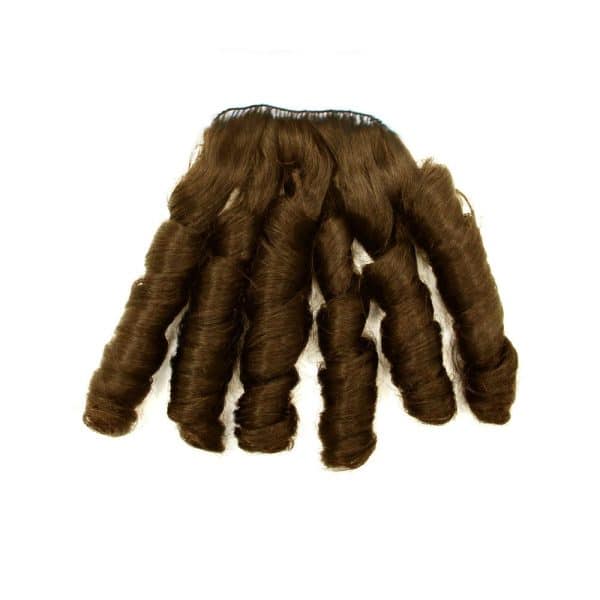 Bouncy Wavy Dark Brown Feather Weft