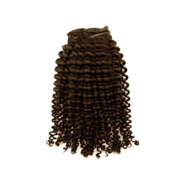 Deep Curly Dark Brown Genius Weft