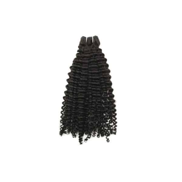 Loose Curly Black Machine Weft