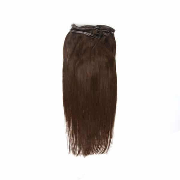 Straight Dark Brown Genius Weft