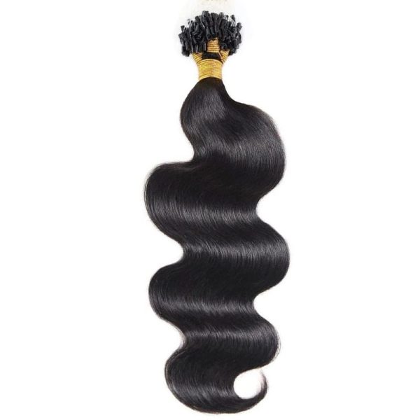 Natural Color Natural Wavy Micro Ring Hair Extensions