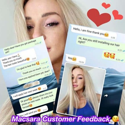 Macsara Hair’s Customer Feedback