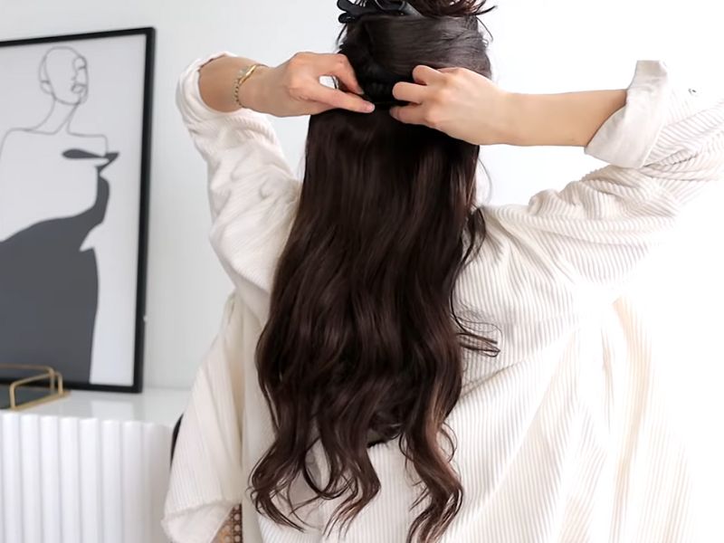 How to apply clip in hair extensions