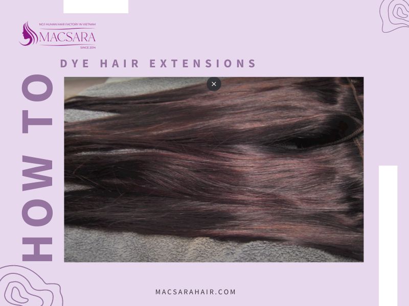 How to Dye Your Hair Extensions: A Beginner’s Guide