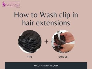 How To Wash Clip-in Hair Extension