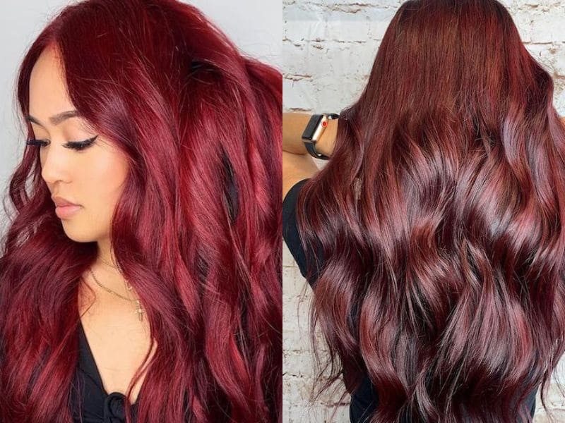 Red hair colors