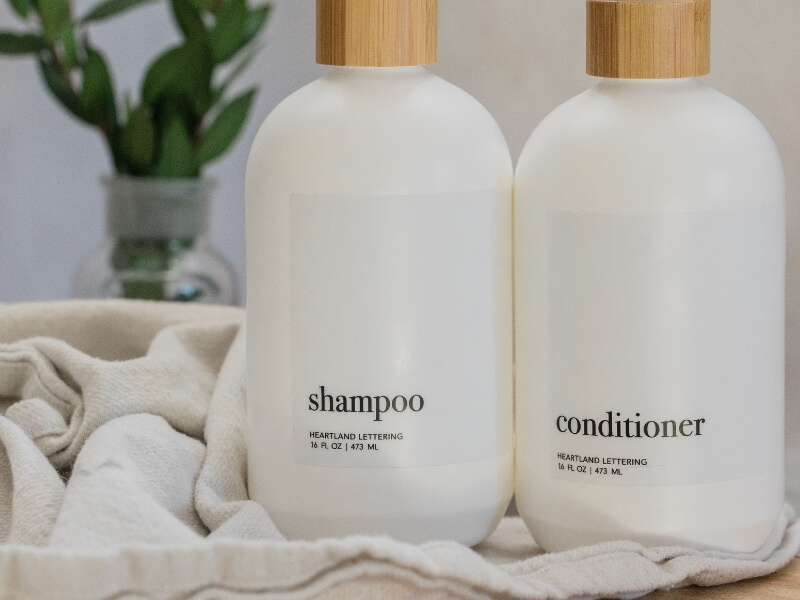 Shampoo and conditioner your hair after swimming