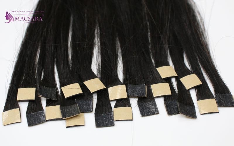 1cm tape-in hair extensions