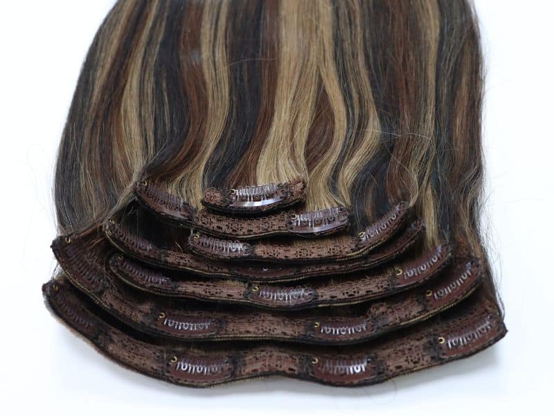 Clip-in hair extensions