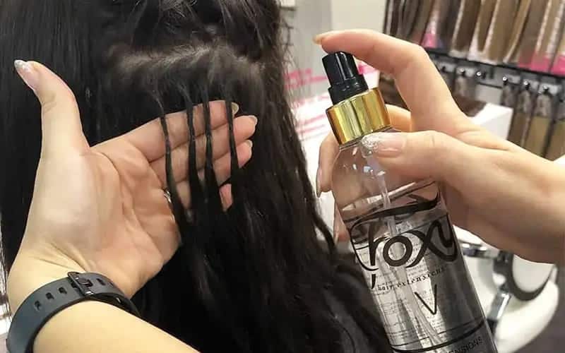 How to remove keratin tip hair extensions