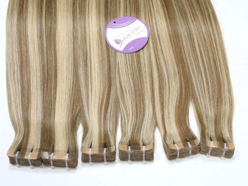 Tape-in hair extensions