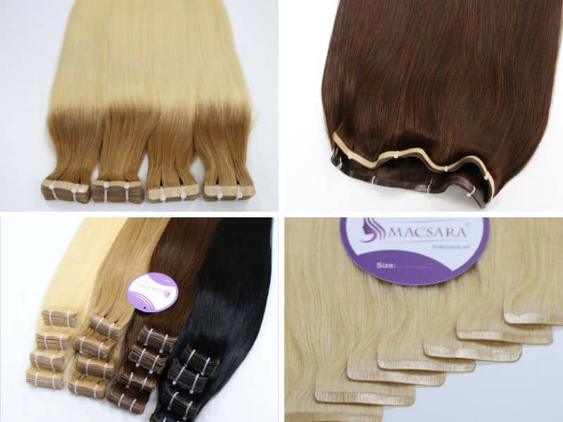 Tape-in hair extensions