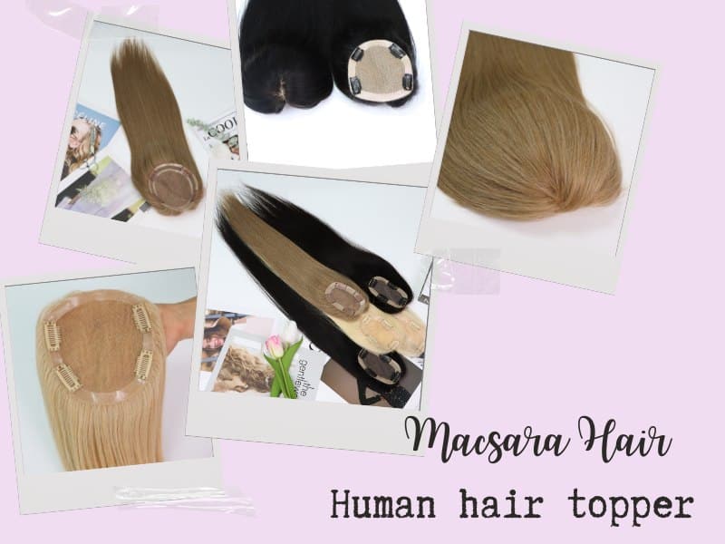 Macsara Hair’s hair toppers from high-quality human hair