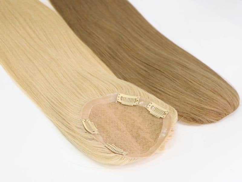 Silk base hair topper 5x5 from Macsara Hair