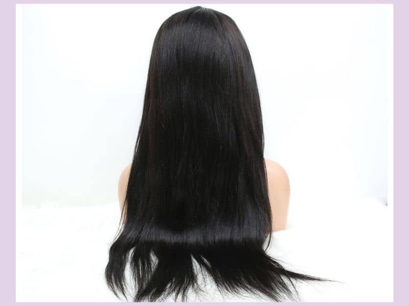 Straight Black Full Lace Wig