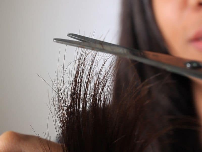 Trim the damaged ends is the very first way to fix heat damaged hair