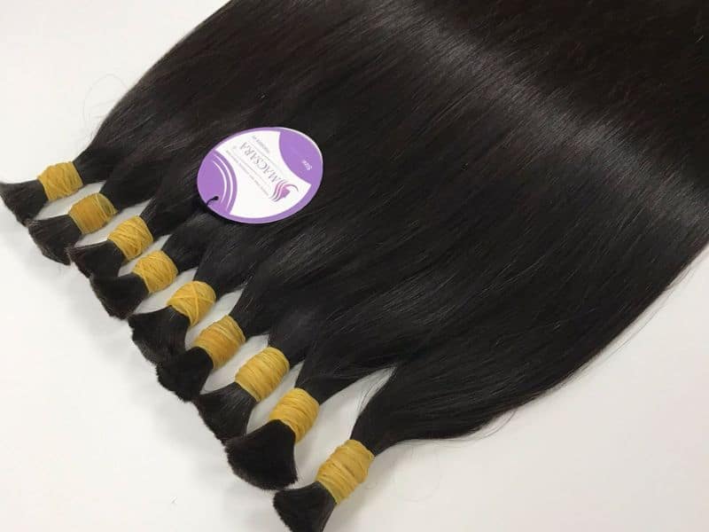 What are bulk hair extensions?