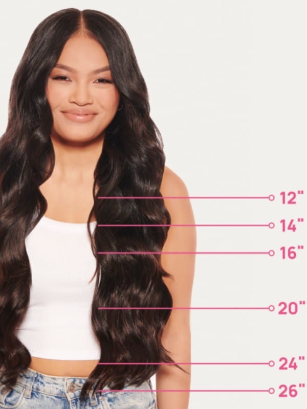 26 inch hair extensions are listed on the super-long item