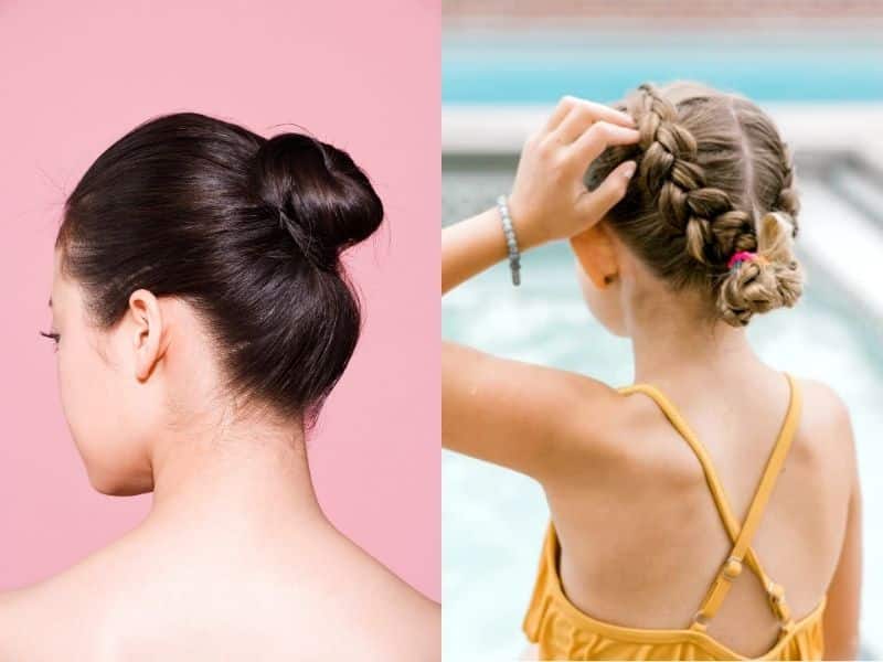 Choose a secure hairstyle