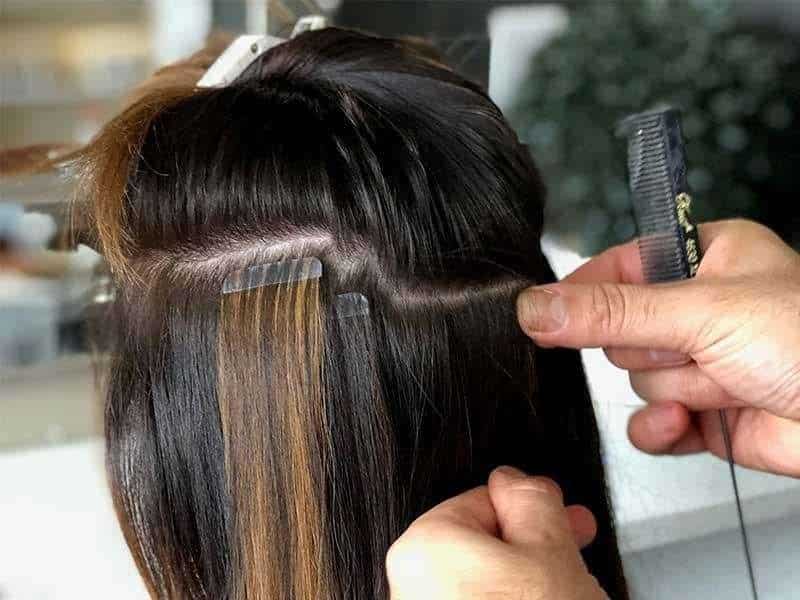 How long do tape in hair extensions last?