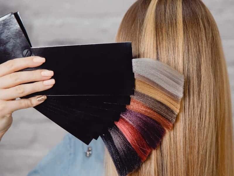 Match your topper with your hair color