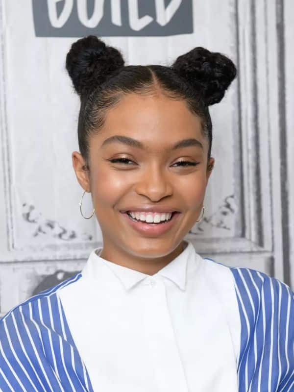 Space buns for energetic girls